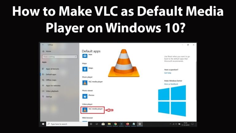 How to Make VLC the Default Media Player in Windows